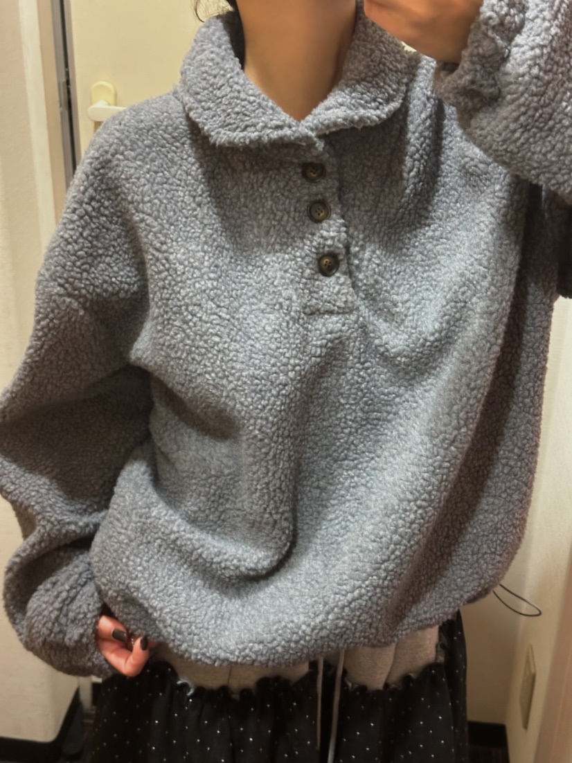 BYRING韓國直郵東大門實拍女裝新品休閑人氣24秋冬職業衛衣BYRING衛衣