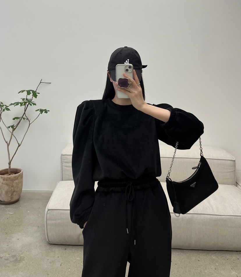 AMUSE SEOUL韓國直郵東大門實拍女裝新款職業真品休閑衛衣AMUSE SEOUL衛衣