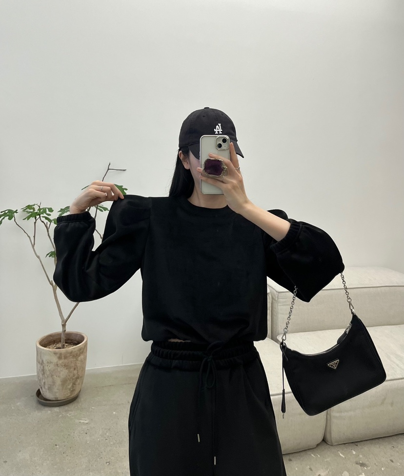AMUSE SEOUL韓國直郵東大門實拍女裝新款職業真品休閑衛衣AMUSE SEOUL衛衣