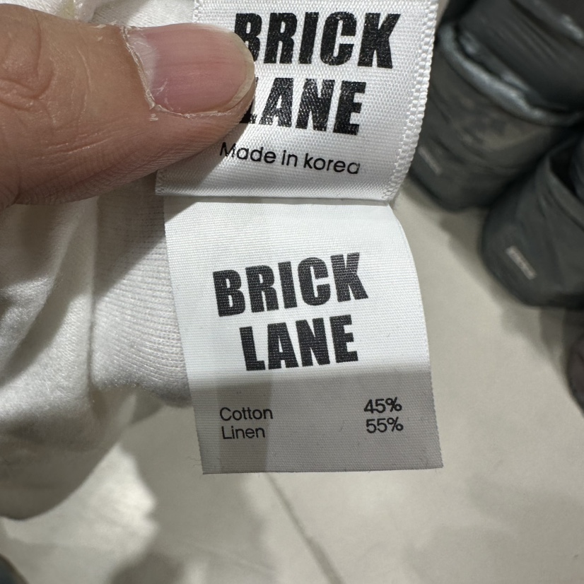 BRICKLANE韓國直郵東大門代購女裝新品休閑熱賣長袖T恤拉絲BRICKLANE長袖T恤