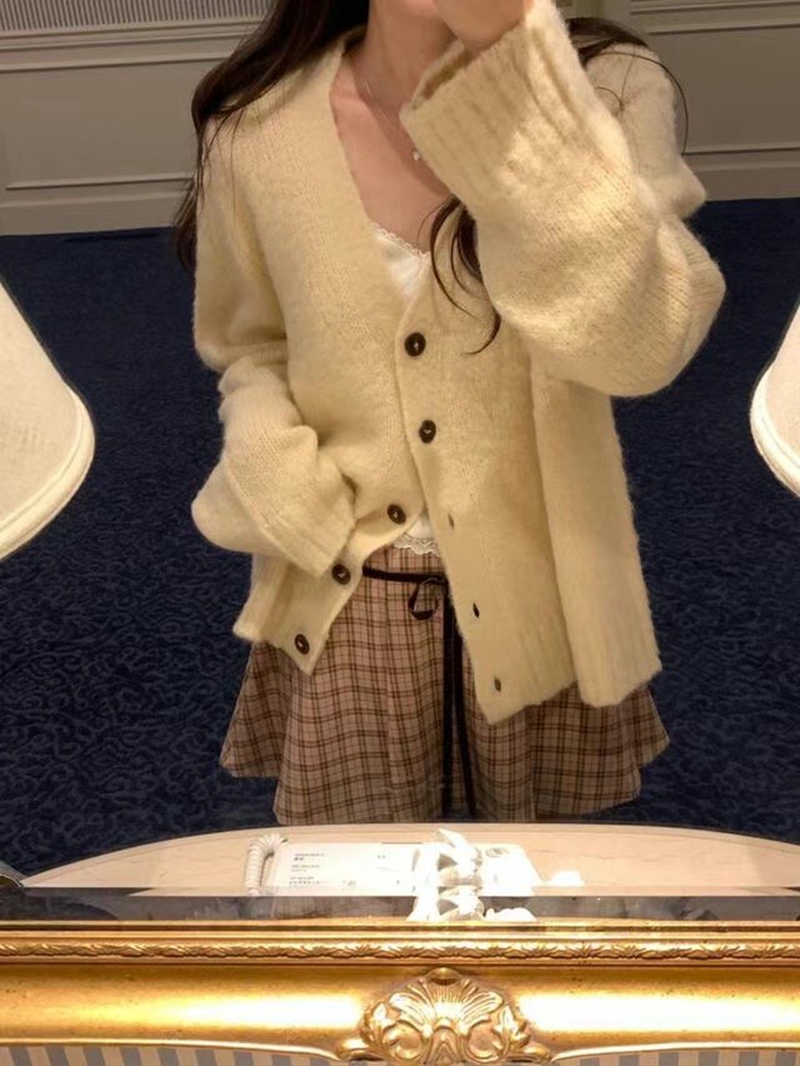 FEVER韓國代購女士新品人氣職業推薦真品時尚24秋夏針織衫開衫FEVER針織衫