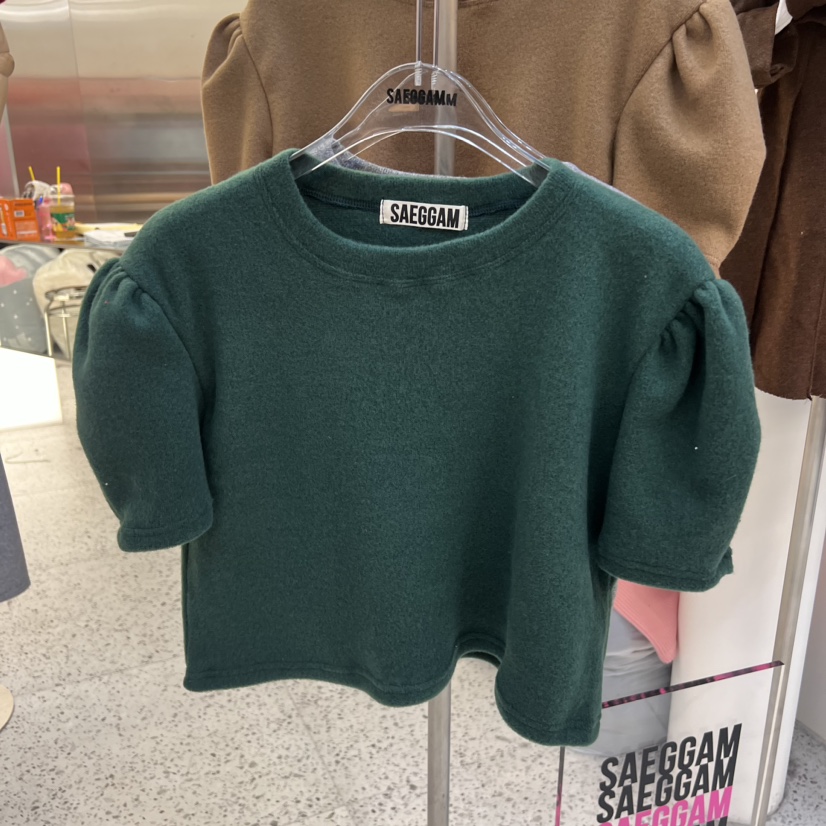 SAEGGAM東大門代購女士新款熱賣推薦職業人氣真品休閑時尚T恤SAEGGAMT恤圖色2