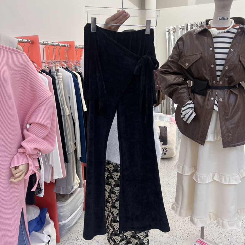 SAEGGAM韓國代購女裝新品時尚休閑推薦真品24秋夏職業熱賣套裝SAEGGAM套裝圖色2