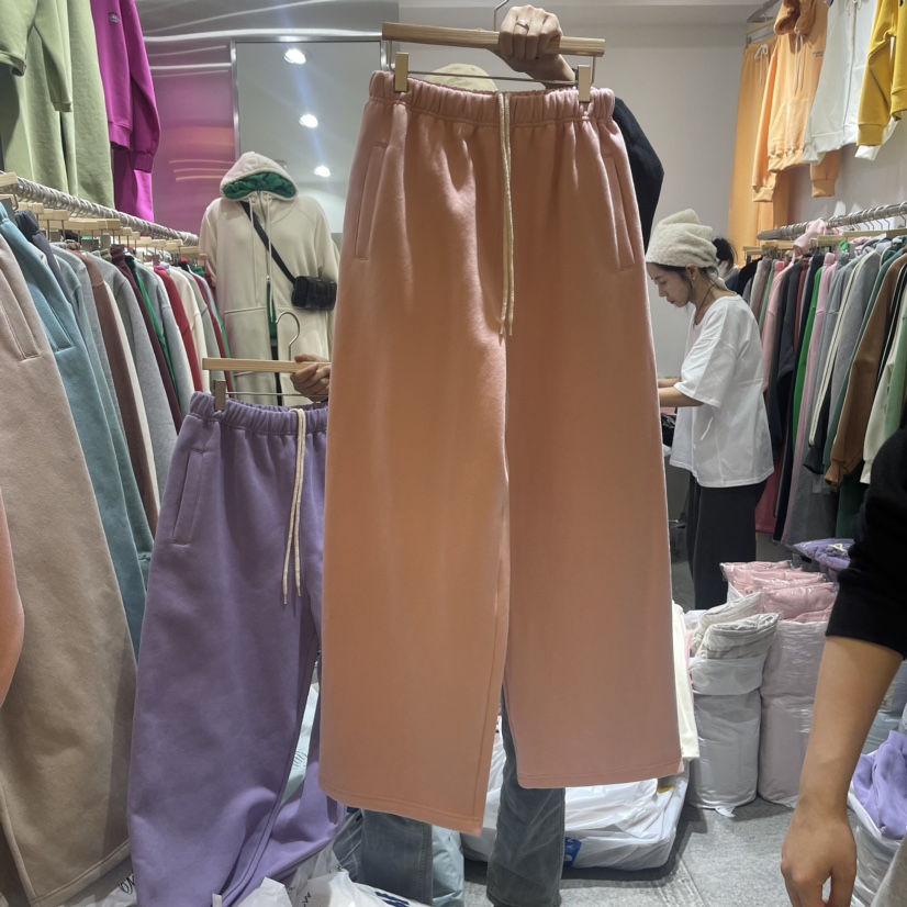 COKE CAKE東大門代購女士新款職業真品休閑人氣休閑褲加絨CHAE休閑褲圖色4