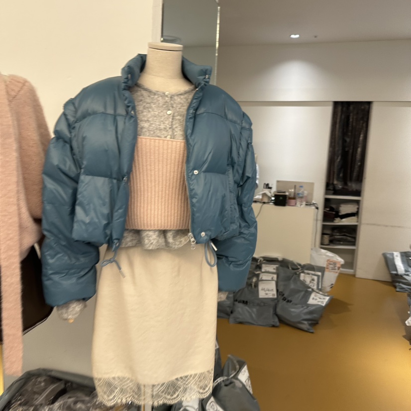De VENTI東大門實拍女裝新品熱賣時尚休閑人氣推薦短裙蕾絲DE VENTI短裙
