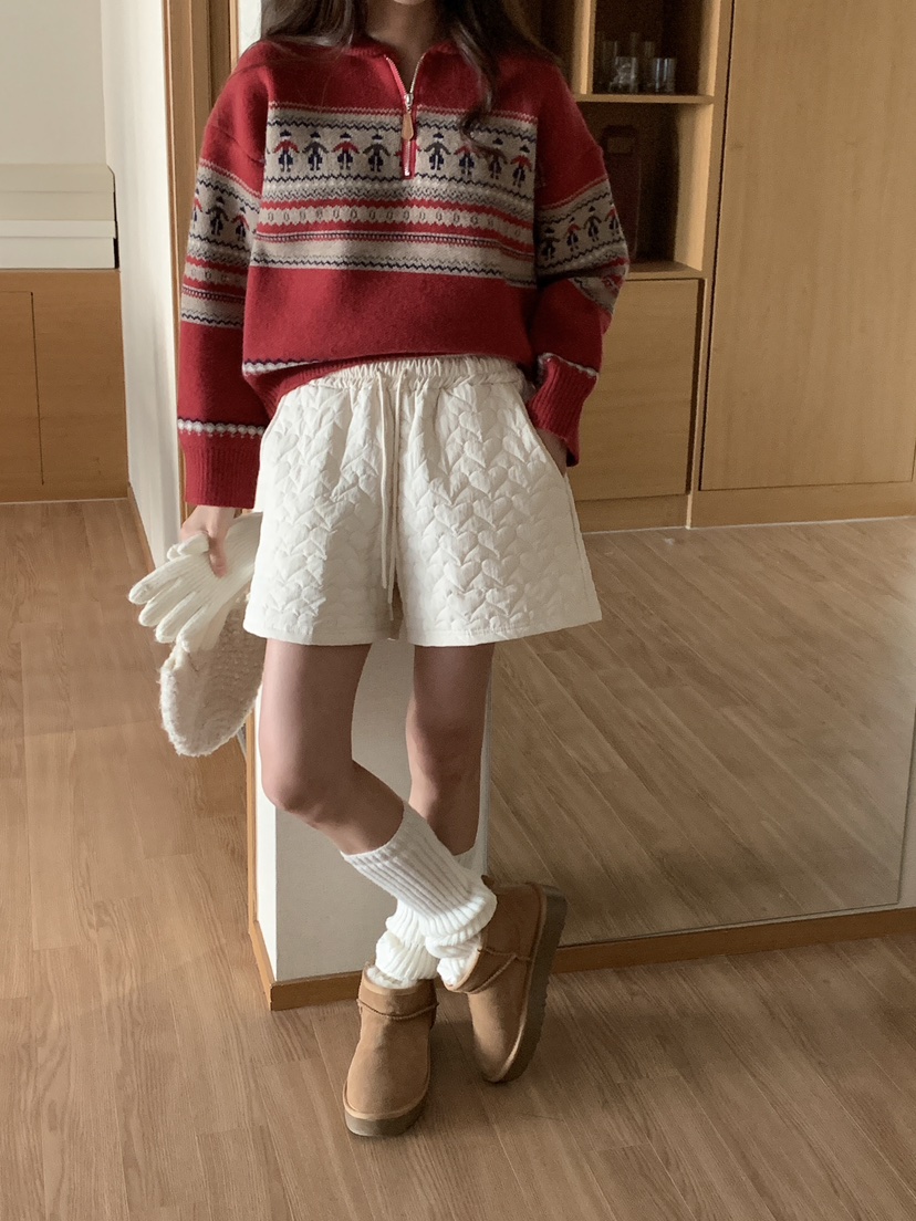 FRILL-T東大門直郵女士新品推薦24秋夏真品休閑熱賣人氣短褲FRILL-T短褲
