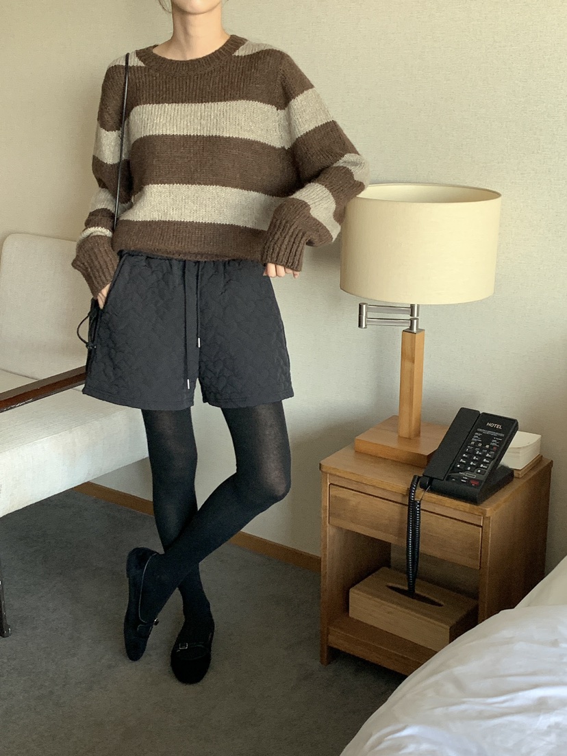 FRILL-T東大門直郵女士新品推薦24秋夏真品休閑熱賣人氣短褲FRILL-T短褲