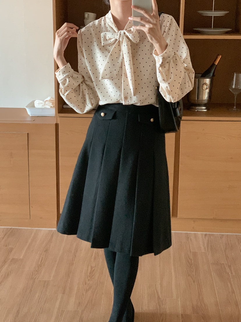 FRILL-T東大門代購女裝新款真品職業熱賣人氣半身裙中短裙FRILL-T半身裙/中短裙