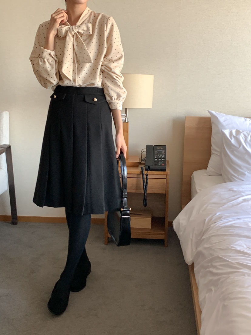 FRILL-T東大門代購女裝新款真品職業熱賣人氣半身裙中短裙FRILL-T半身裙/中短裙