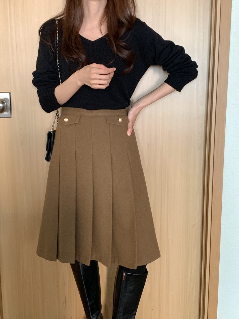 FRILL-T東大門代購女裝新款真品職業熱賣人氣半身裙中短裙FRILL-T半身裙/中短裙