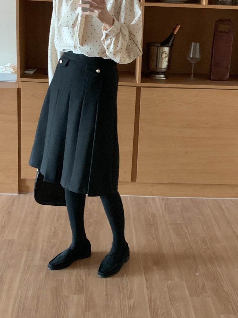 FRILL-T東大門代購女裝新款真品職業熱賣人氣半身裙中短裙FRILL-T半身裙/中短裙