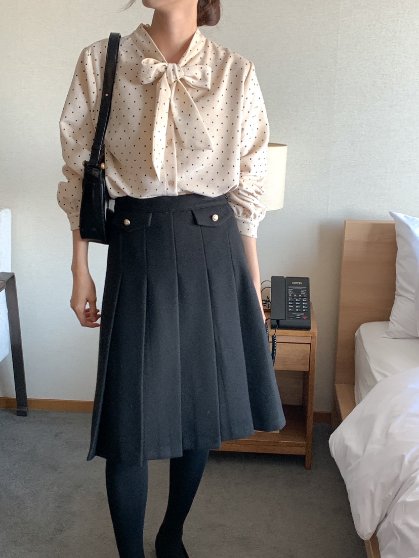 FRILL-T東大門代購女裝新款真品職業熱賣人氣半身裙中短裙FRILL-T半身裙/中短裙