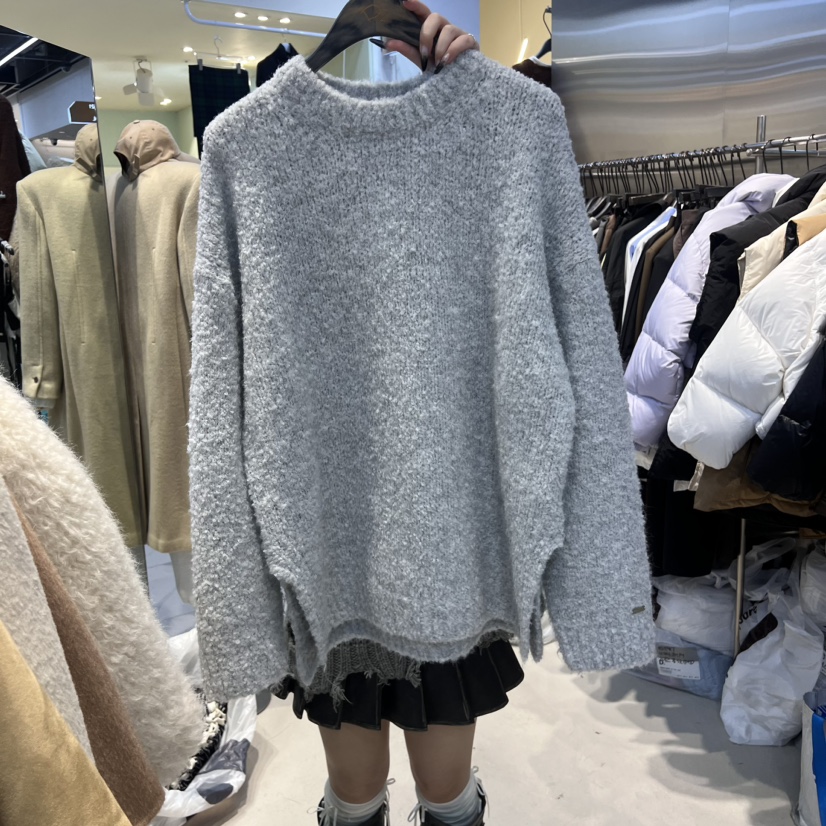 A2/D2東大門代購女士新品熱賣職業推薦真品休閑時尚24秋夏毛衣A2/D2毛衣圖色2
