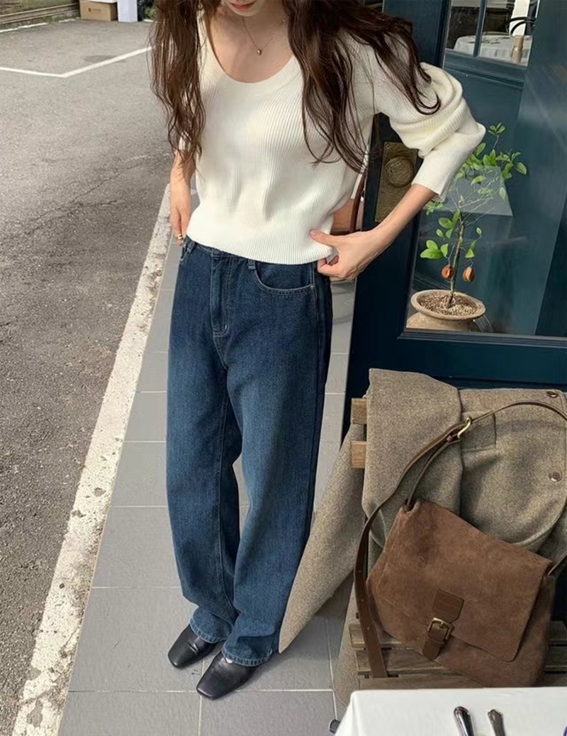 LIBERTY韓國代購女裝新款休閑推薦時尚人氣熱賣職業24秋夏針織衫LIBERTY針織衫
