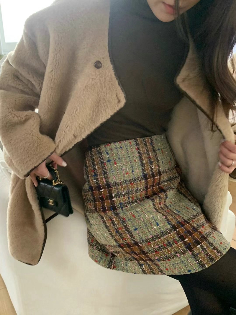 LIBERTY韓國直郵女裝新品時尚推薦人氣真品職業熱賣休閑短裙LIBERTY短裙