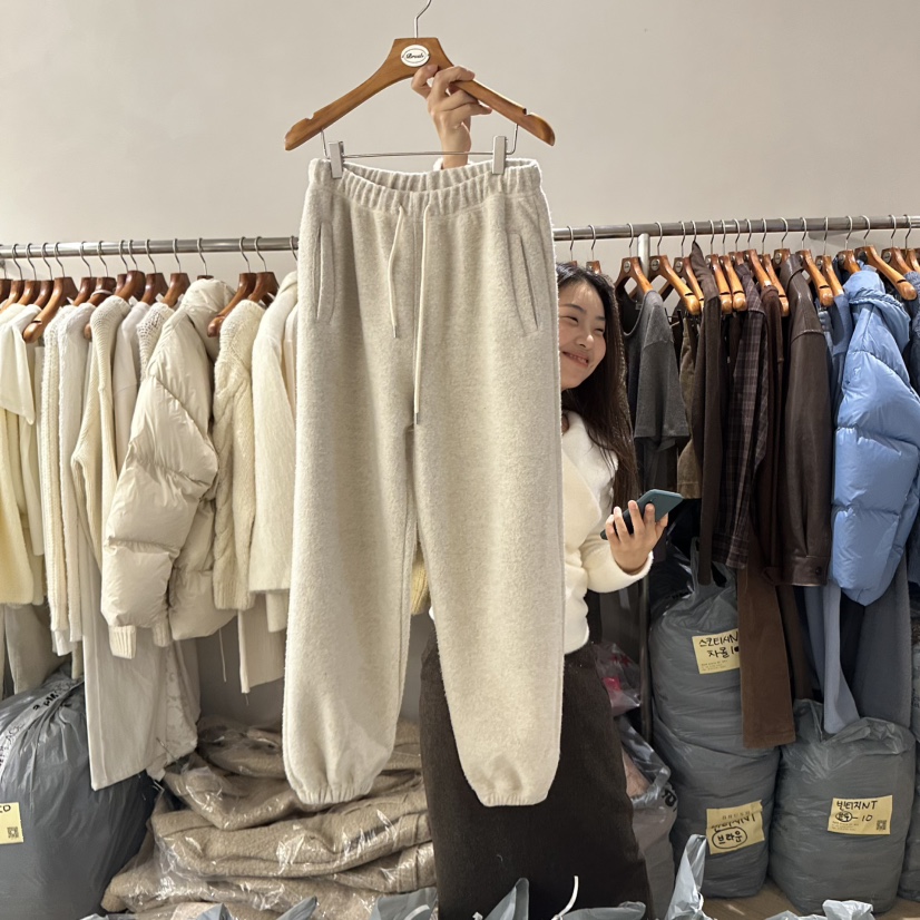 BRUSH-P韓國直郵女裝新款24秋冬推薦真品熱賣職業休閑褲羊毛BRUSH-P休閑褲圖色3