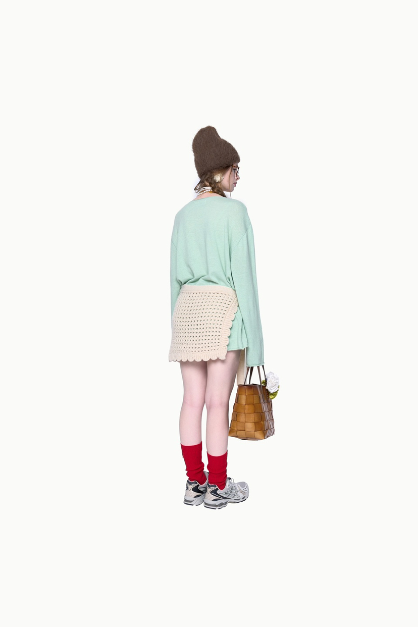 POLAROMO韓國直郵東大門代購女裝新品熱賣人氣真品推薦長袖T恤POLAROMO長袖T恤