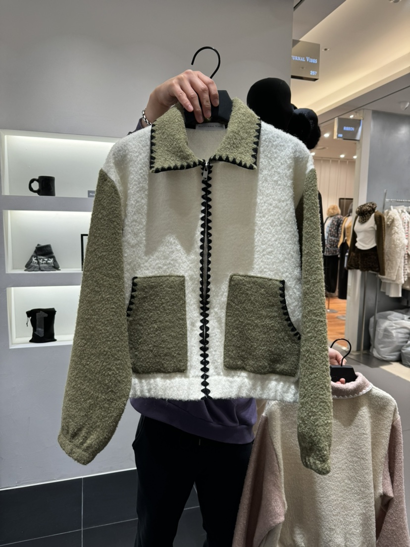 NOCTURNAL VIBE韓國直郵女裝新品推薦休閑職業真品人氣夾克NOCTURNAL VIBE夾克圖色2