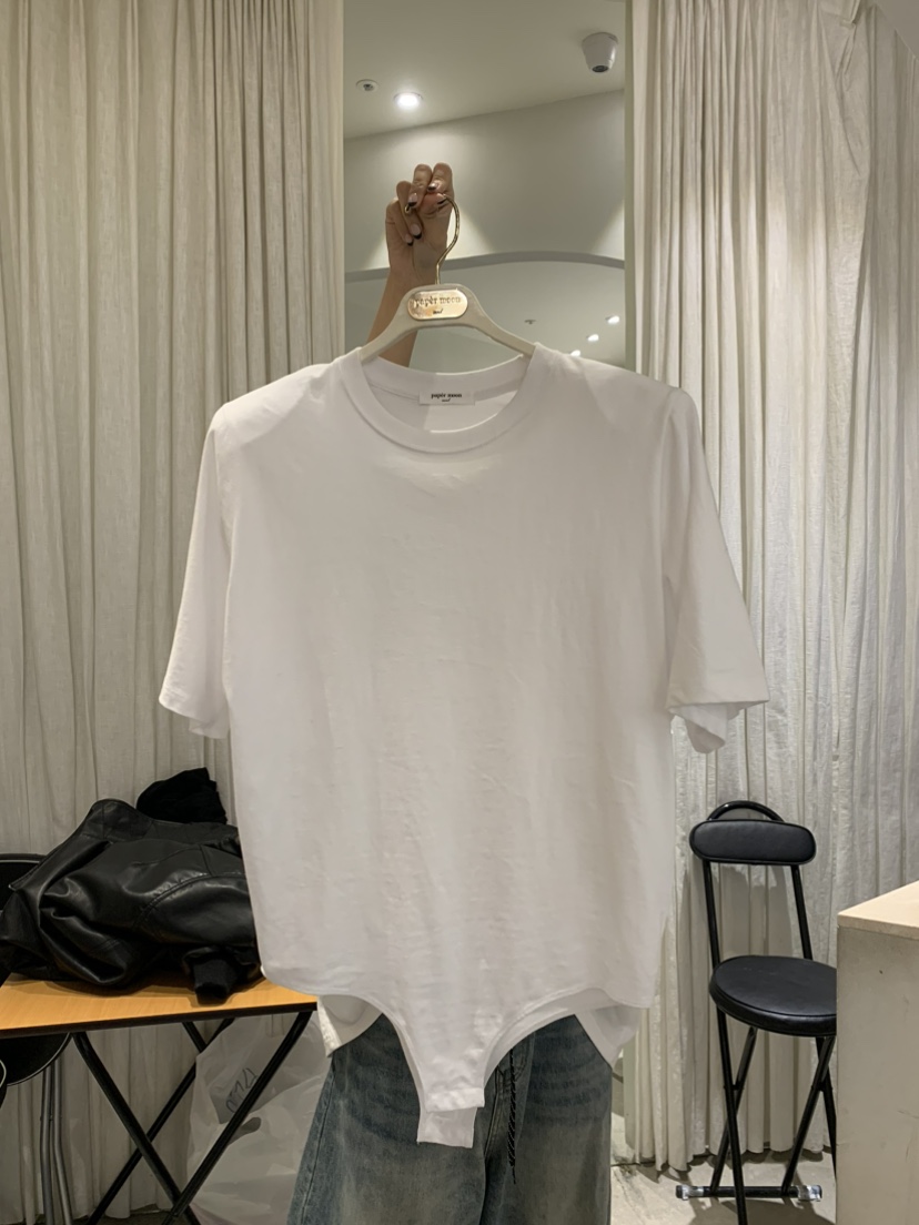 paper moon直郵韓國代購女裝新品人氣休閑時尚真品推薦T恤paper moonT恤圖色2