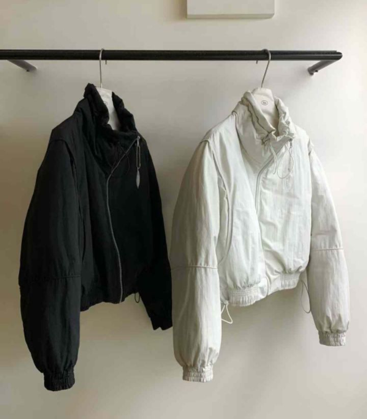 BELLINO293韓國直郵女裝新款真品時尚24秋冬短款羽絨服填充鴨絨BOBBIE DOLL短款羽絨服