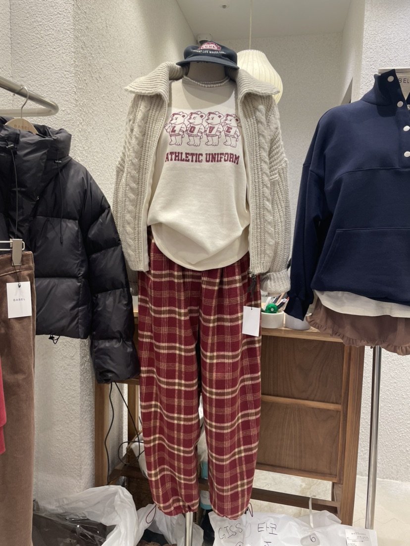BABEL韓國直郵東大門代購女裝新品推薦人氣休閑真品職業休閑褲BABEL休閑褲