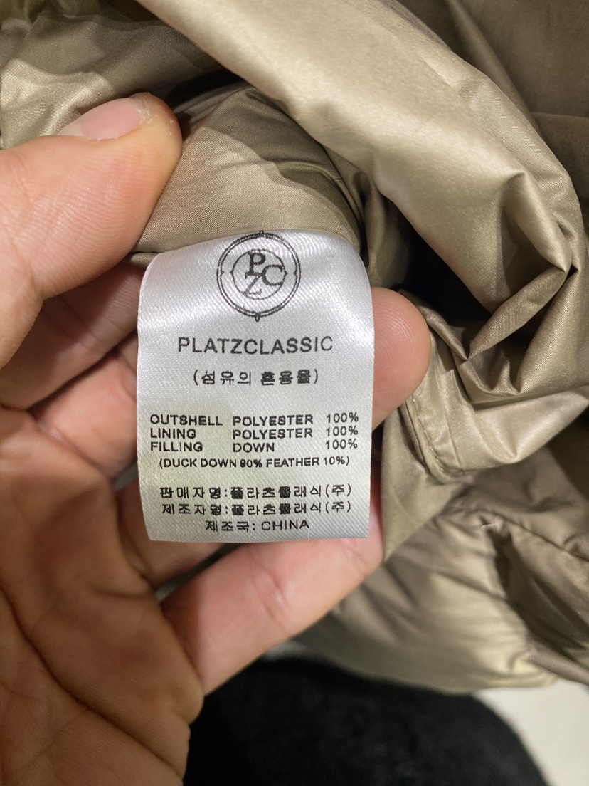 PLATZCLASSIC直郵韓國代購女裝新品熱賣長款羽絨服含腰帶絨PLATZCLASSIC長款羽絨服