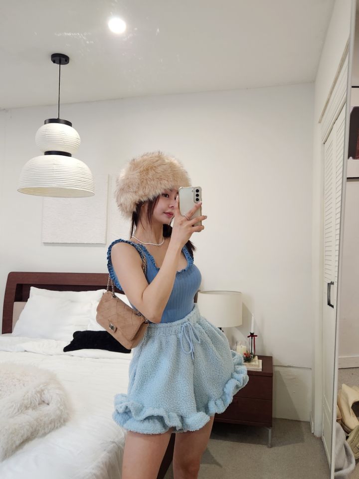 DENVER直郵韓國代購女裝新款人氣熱賣真品24秋冬休閑推薦短褲DENVER短褲