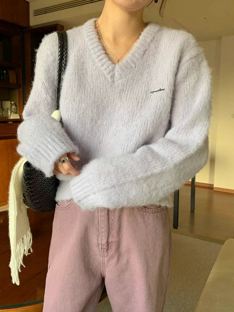 SIGNATURE韓國直郵東大門代購女裝新款推薦熱賣時尚24秋冬針織衫SIGNATURE針織衫