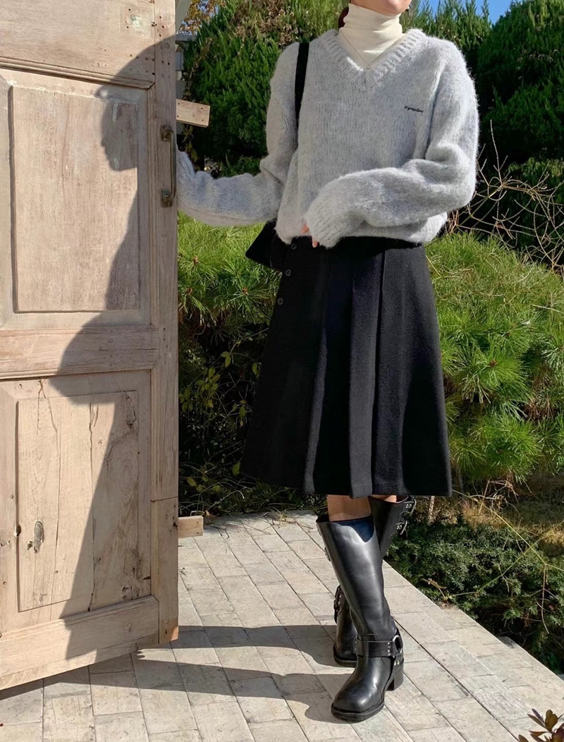 SIGNATURE韓國直郵女裝新品24秋冬人氣真品推薦半身裙中短裙SIGNATURE半身裙/中短裙