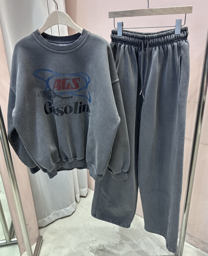 CRACKERS東大門代購女裝新品職業休閑時尚真品熱賣休閑褲拉絲CRACKERS休閑褲