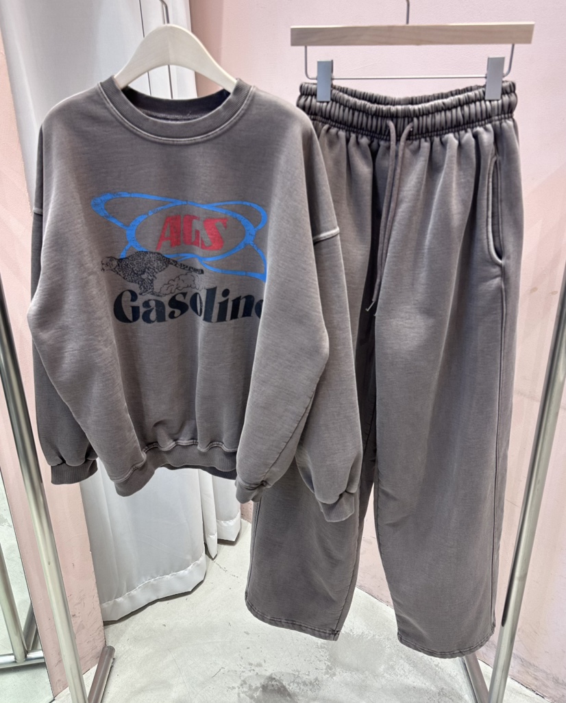 CRACKERS東大門代購女裝新品職業休閑時尚真品熱賣休閑褲拉絲CRACKERS休閑褲