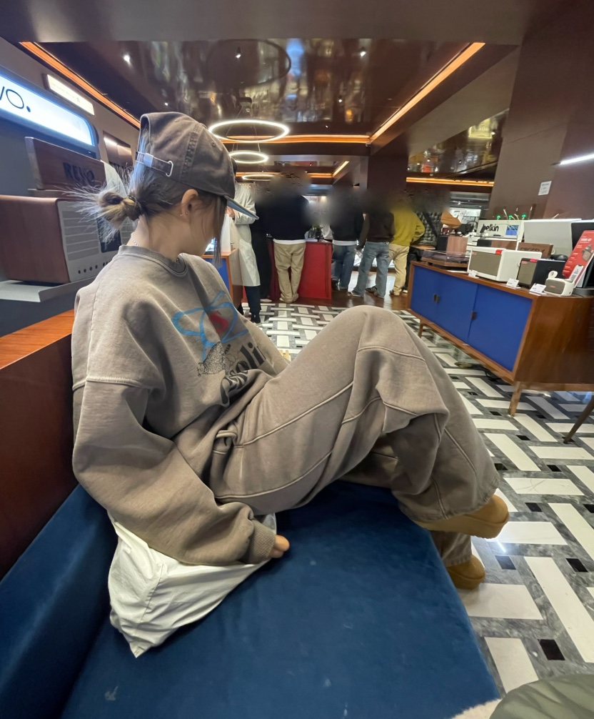 CRACKERS東大門代購女裝新品職業休閑時尚真品熱賣休閑褲拉絲CRACKERS休閑褲