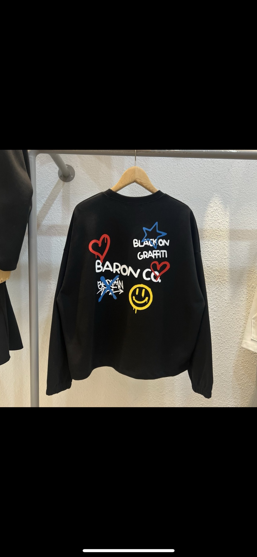 BARON-A韓國代購女士新品熱賣24秋夏職業休閑推薦人氣衛衣BARON-A衛衣