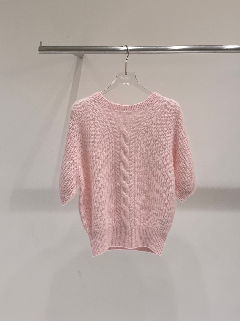 FABRIC韓國直郵東大門代購女裝新品休閑真品人氣針織衫安哥拉FABRIC針織衫圖色1