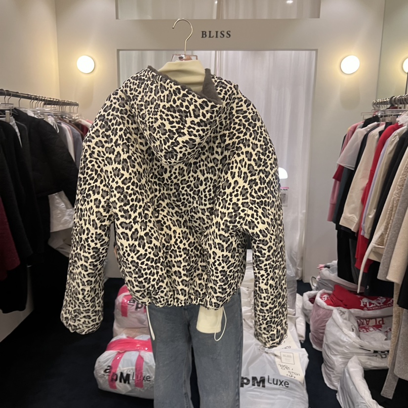 BLISS韓國直郵女裝新品推薦真品24秋夏人氣休閑短款棉服填充BLISS短款棉服