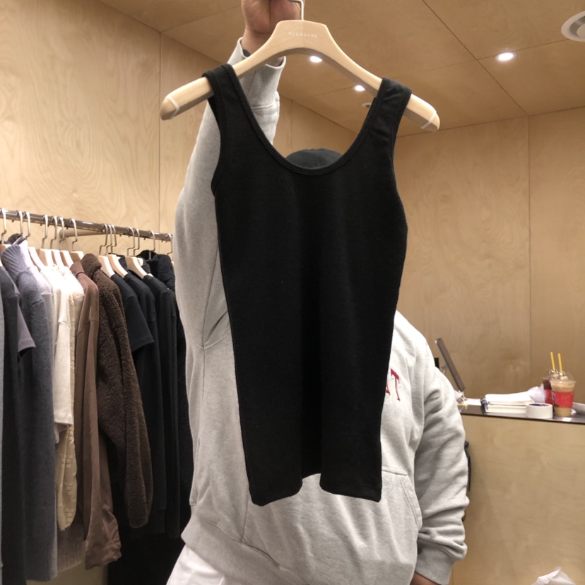 PLEASURE韓國直郵東大門實拍女裝新款24秋冬真品熱賣吊帶背心PLEASURE吊帶/背心圖色6