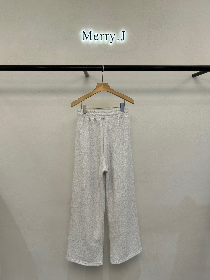 MERRY-J韓國直郵東大門代購女裝新品休閑熱賣職業休閑褲加絨MERRY-J休閑褲