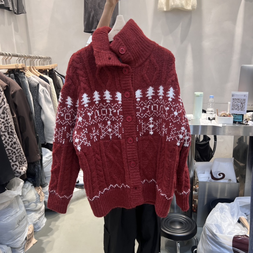 GILT/ULTRAORANGE韓國直郵東大門代購女裝新品熱賣毛衣開衫GILT/ULTRAORANGE毛衣圖色2