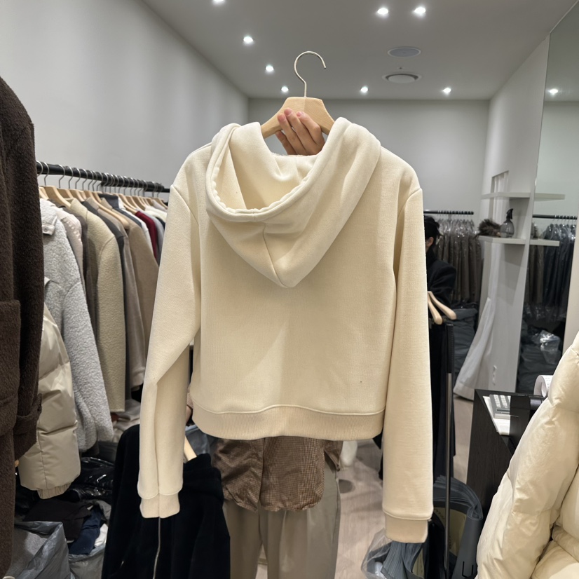 NOTTINGHAM韓國直郵東大門代購女裝新品人氣衛衣兜帽加絨保暖柔軟NOTTINGHAM衛衣