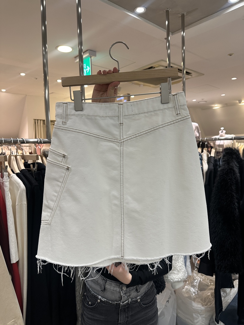 INSSENSE-A韓國直郵女裝新品休閑推薦人氣時尚職業24秋夏短裙INSSENSE-A短裙
