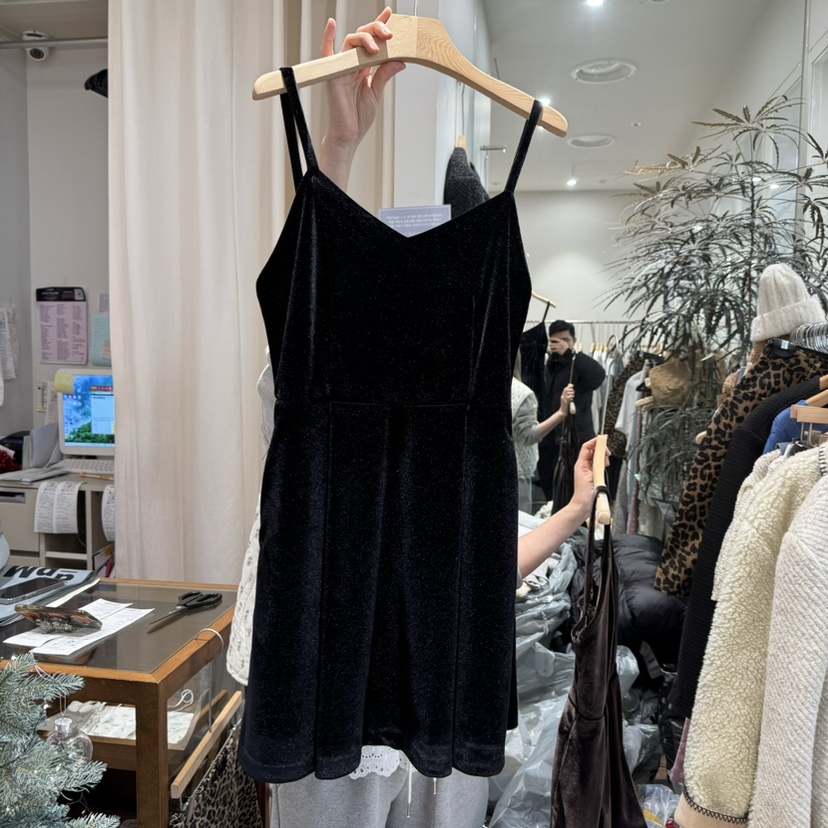 DELICIOUS韓國直郵東大門代購女裝新品休閑24秋冬熱賣連衣裙NOVUS連衣裙