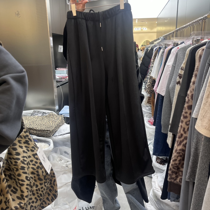 MADCITY韓國代購女士新款時尚職業人氣24秋夏推薦休閑褲加絨MADCITY休閑褲圖色3