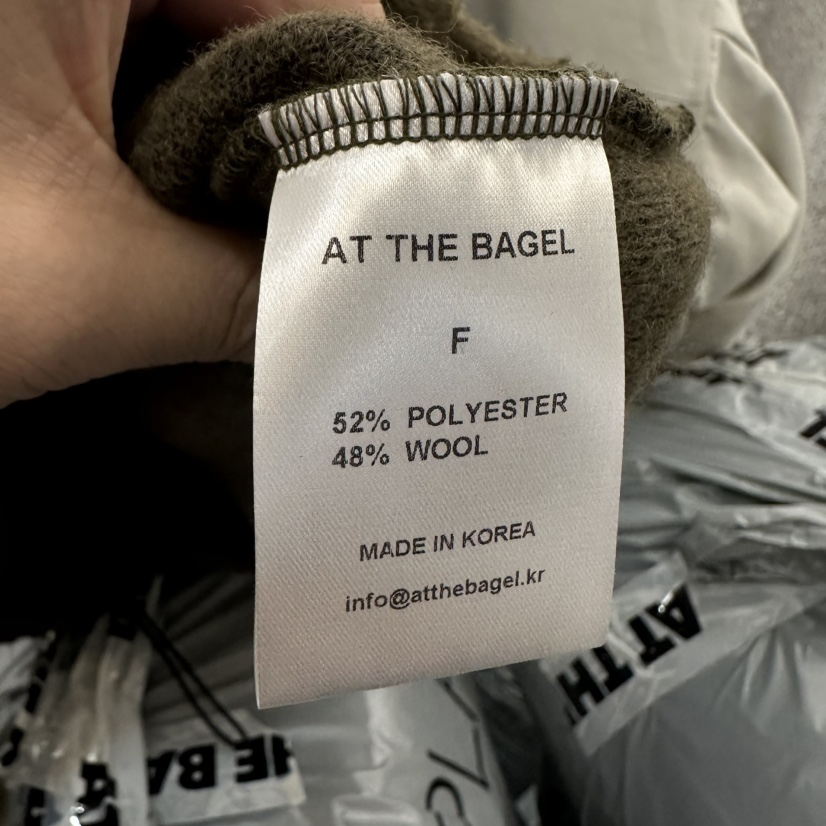 AT THE BAGEL韓國代購女士新品時尚推薦職業人氣夾克拉鏈AT THE BAGEL夾克