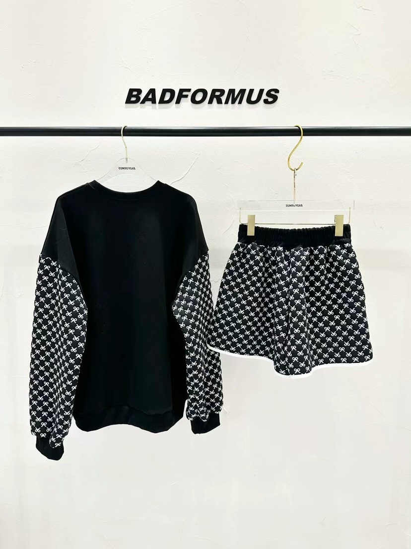 BADFORMUS韓國直郵女裝新品休閑推薦熱賣真品職業套裝不加絨BADFORMUS套裝