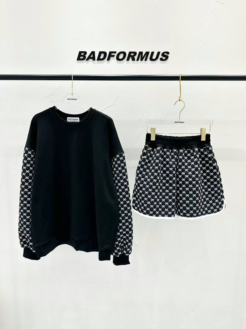 BADFORMUS韓國直郵女裝新品休閑推薦熱賣真品職業套裝不加絨BADFORMUS套裝圖色2
