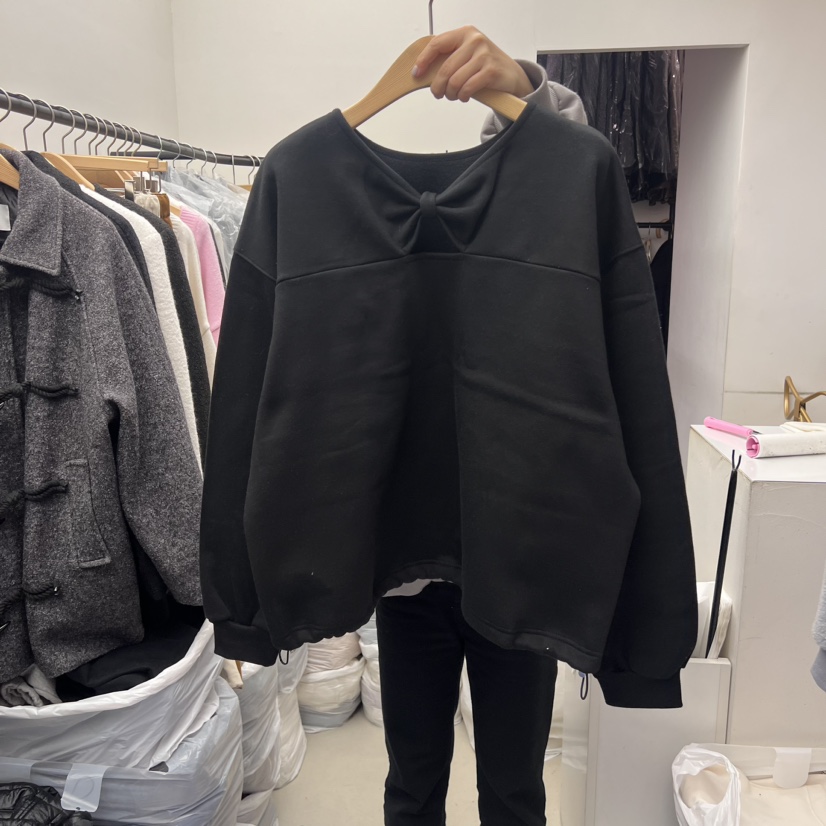 AS THOUGHT韓國直郵東大門代購女裝新品熱賣職業真品衛衣加絨AS THOUGHT衛衣圖色3
