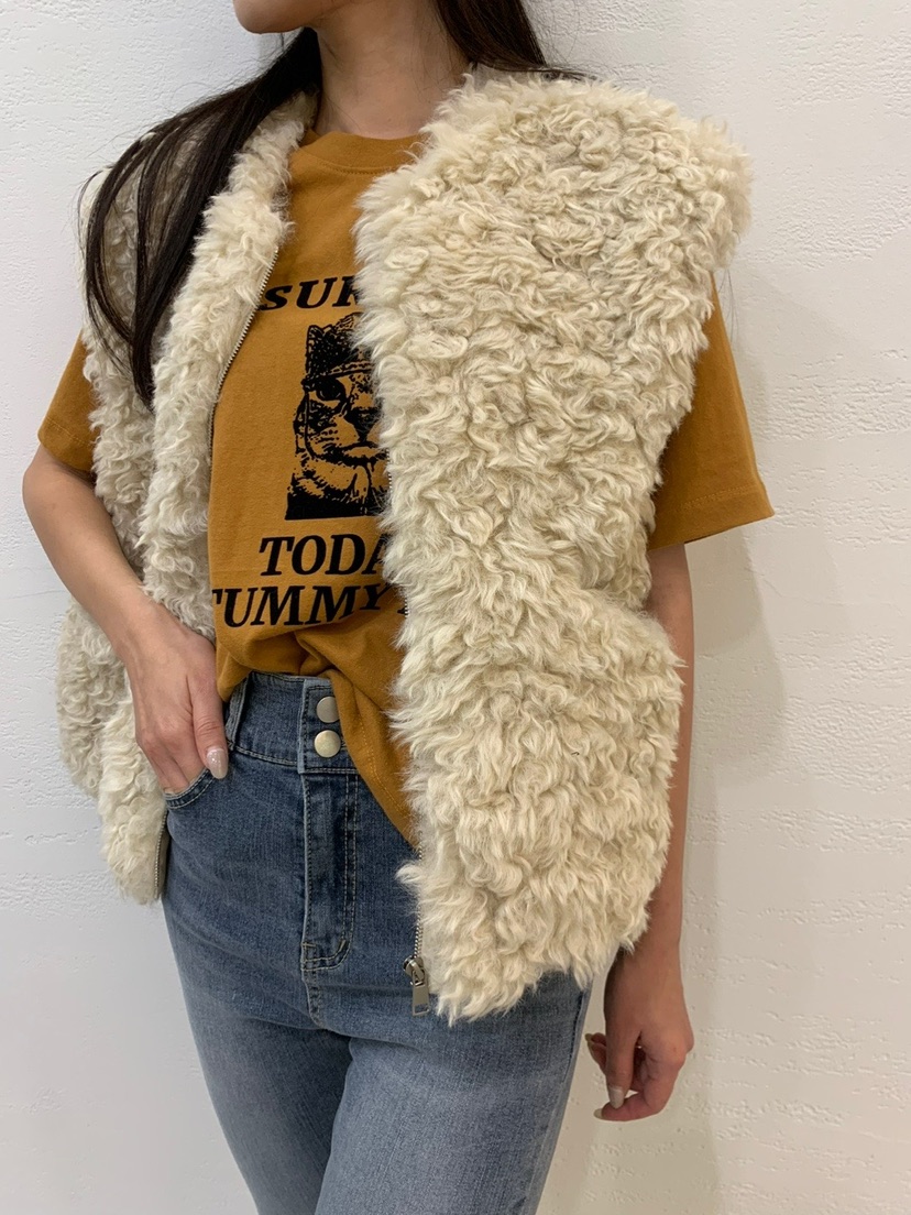 BANI BLUBH韓國直郵東大門代購女裝新款真品24秋冬推薦馬甲BANI BLUSH馬甲