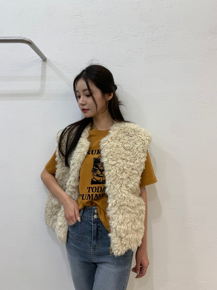 BANI BLUBH韓國直郵東大門代購女裝新款真品24秋冬推薦馬甲BANI BLUSH馬甲圖色1
