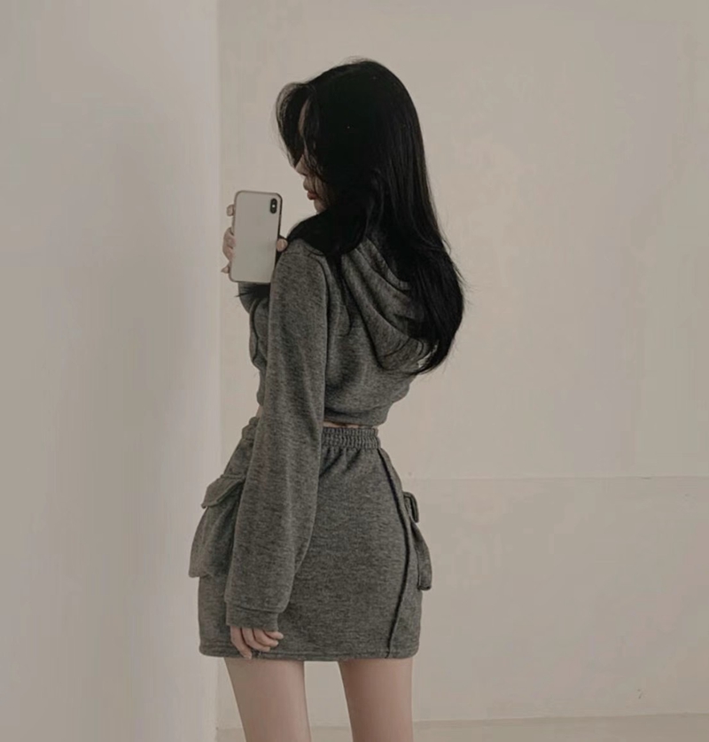 MIMISHOUS-OT韓國直郵女裝新款休閑時尚職業24秋冬人氣夾克MIMISHOUS夾克