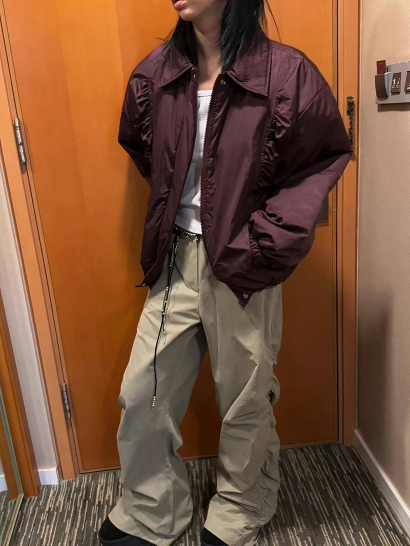 FAVOURED韓國直郵東大門實拍女裝新品休閑24秋冬推薦休閑褲FAVOURED休閑褲
